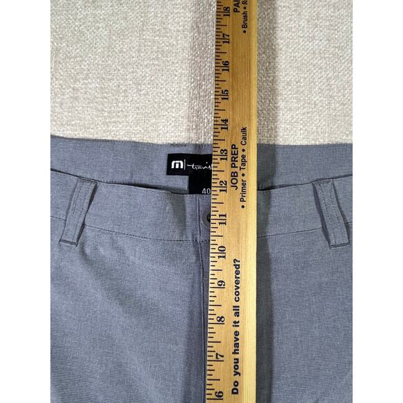 TravisMathew Men’s 40 Gray Wanderlust 9” Performance Golf Casual Shorts Dray - Picture 6 of 6